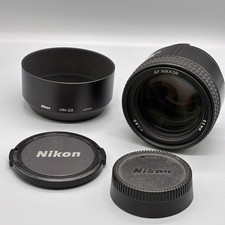 Nikon AF NIKKOR 85mm f/1.8D Lens Nikon F Mount w/ HN-23 Hood From Japan