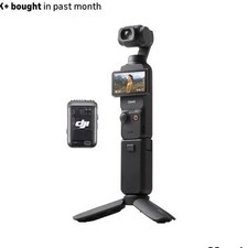 DJI Osmo Pocket 3 Creator Combo 4K Pocket Camera Black USB-C 2in Screen