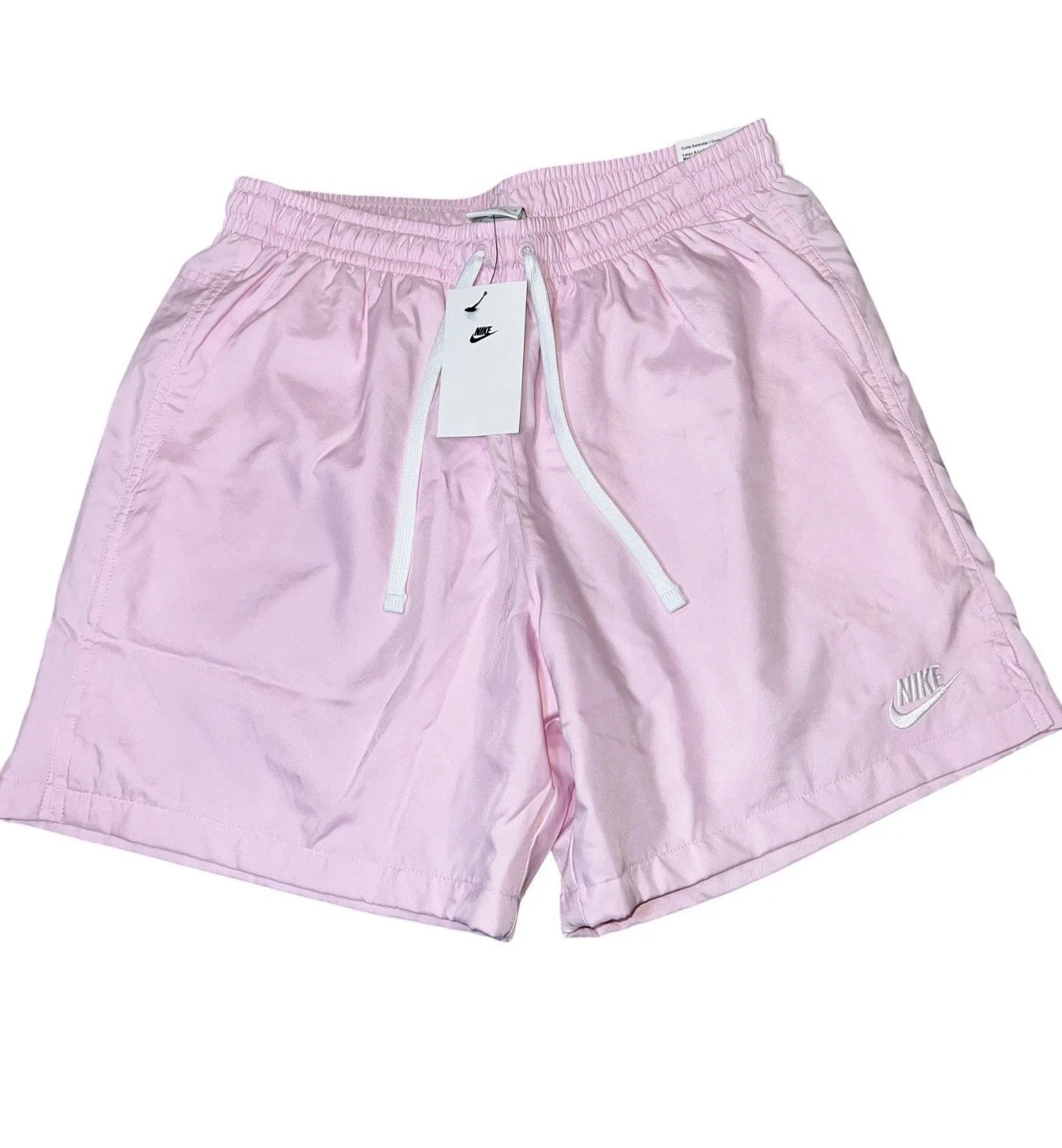 NWT Nike Club 6" Woven Flow Shorts Lined Essentials AR2382-663 Pink Men XL