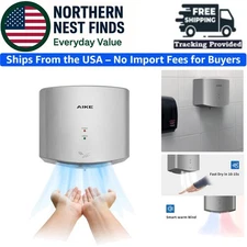 Efficient Compact Hand Dryer with 60-Inch Cord - Ideal for Commercial Spaces