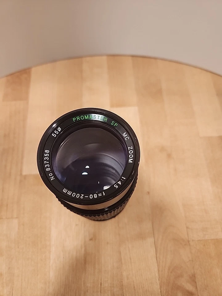 Canon Promaster Camera Lense MC Zoom 1:45 F=80-200mm 837358 - Image 2 of 4