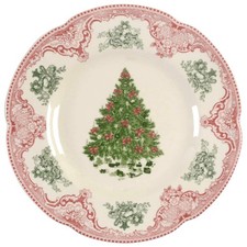Johnson Brothers Old Britain Castles Pink Christmas  Salad Plate