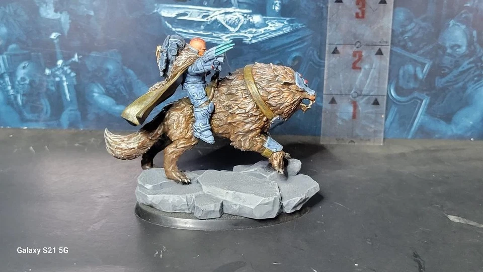 for war hammer 40k space marines space wolves painted miniatures - Image 4 of 4