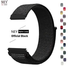 20mm 22mm Nylon Loop Band for Samsung Galaxy Watch 6 5 4 Classic