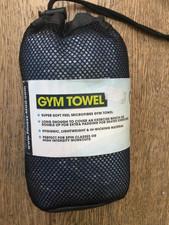 Gym towel. Fitness mad. Microfibre. New. 90 x 40cm