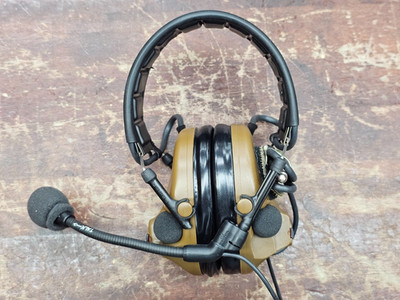 3M Peltor ComTac V Headset MT20H682FB-47 CY Lightly Used No Box