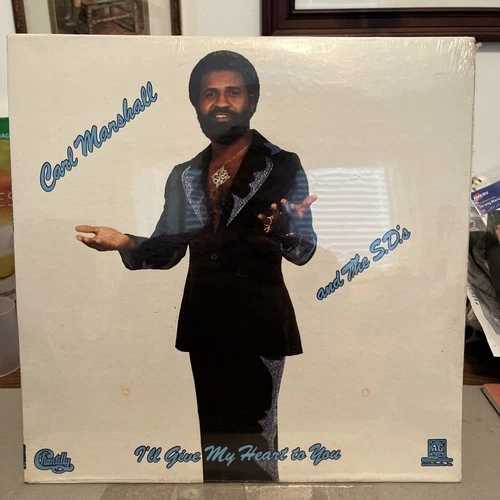 Rare Sealed Carl Marshall I’ll Give My Heart To You LP Chantilly 1980 Original