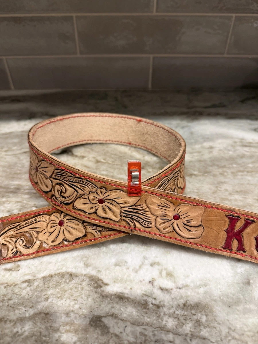 Leather Floral Belts for Women for sale | eBay display picture 1