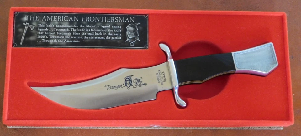 CutCo American Frontiersman Series Tecumseh Chief Of Shawnee Collector Knife - Image 2 of 4