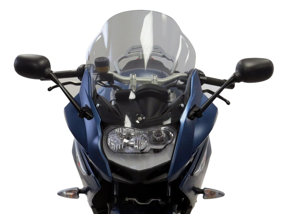 BMW F800GT 13-2020 Airflow Tinte Oscuro PANTALLA DOBLE BURBUJA Powerbronze Foto 4 de 4