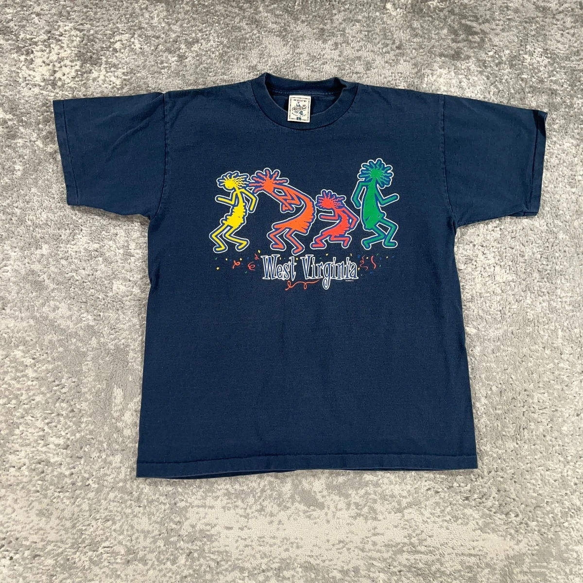 T-shirt Vintage Alore Earth Foundation Gorilla 1998 - Taille XL, Noir, Single Stitch, Occasion