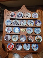 NFL 75th Anniversary All-time Team  Mini Plates Collection The Bradford Exchange