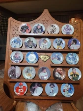 NFL 75th Anniversary All-time Team  Mini Plates Collection The Bradford Exchange