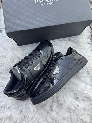 PRADA Downtown Low Sneaker Schwarz | UK10,5 US11,5 EU44,5 | Sneaker UVP 900£