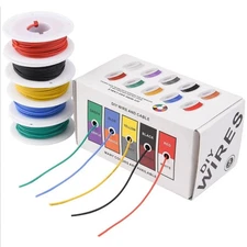 26 Gauge Stranded Wire Silicone Cables Electrical Wire 26 AWG Hook up Wire Kit