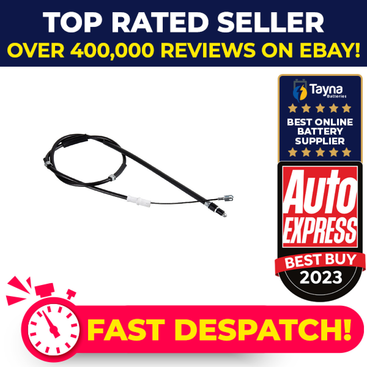 Handbrake Cable Rear Left or Right 109490 Febi Hand Brake Parking A9064202985