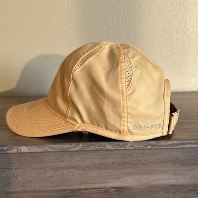 Nike Womens Featherlight Hat DRI-FIT Adjustable Tennis Baseball Celestial Gold NEW Nike Women main image 3