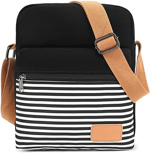 Girls Crossbody Purses for Kids 2 PCS Cross Body Bag Women Black Sd05 - 第 1/6 張圖片