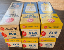 Lot of 6 CLX CMB projector lamp projection light bulb 120v 300w, GE brand