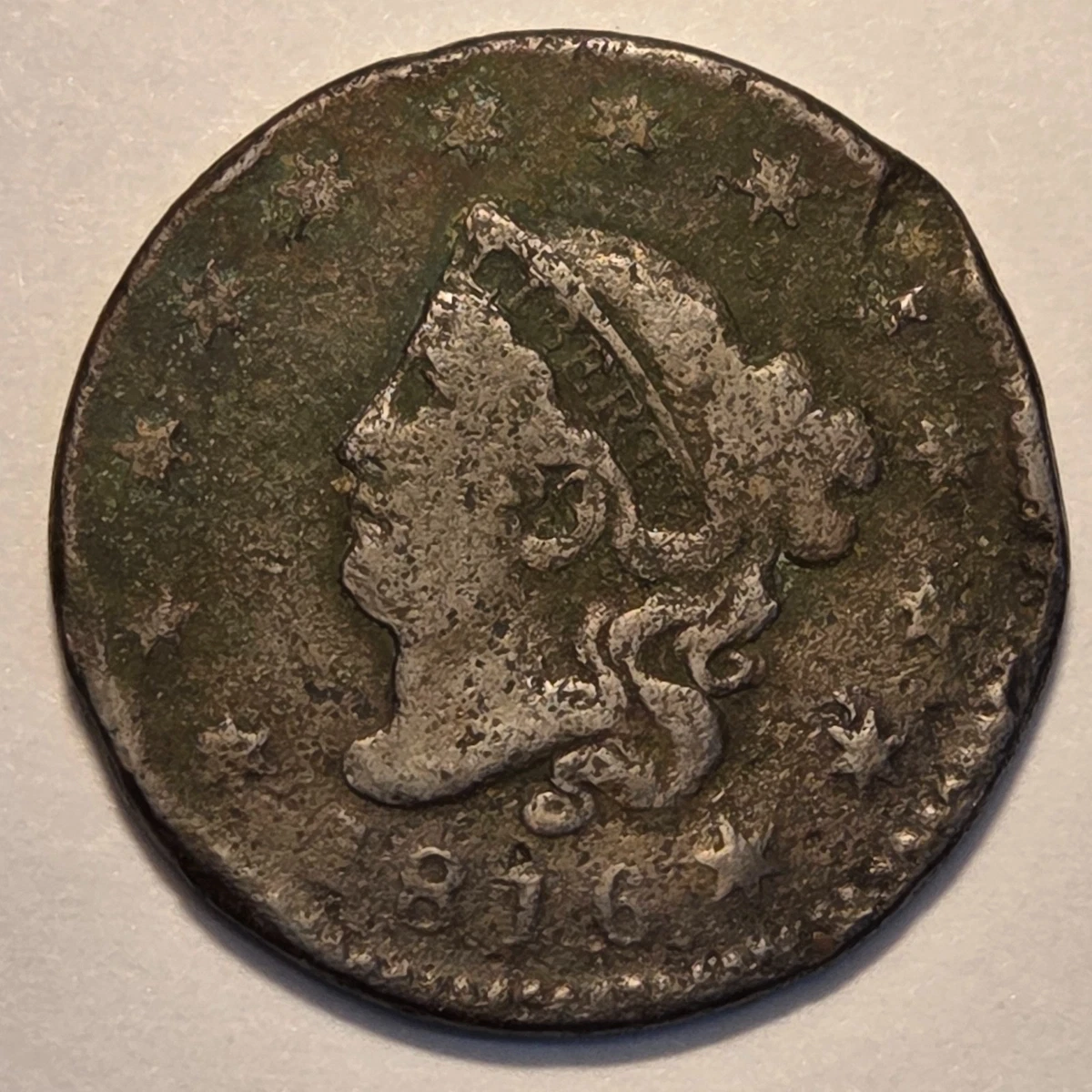 1816 Year Coronet Head US Large Cents (1816-1839) for sale | eBay