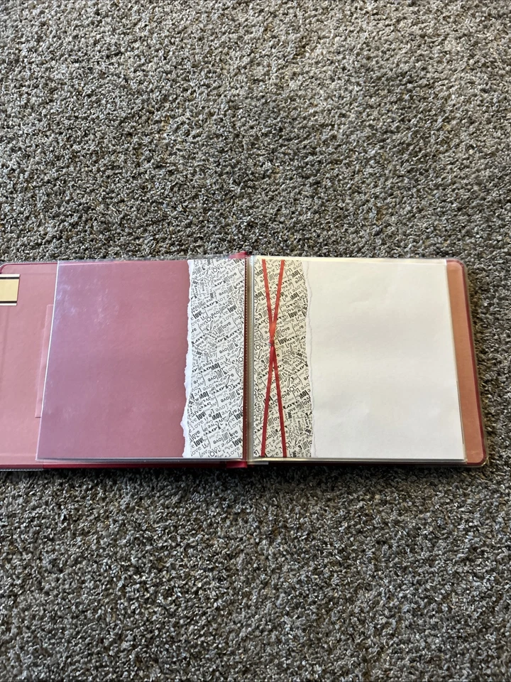 Novo Creative Impulse 8x8 Love pré-design Post Bound Memory Book Álbum 20 Páginas - Imagem 3 de 4