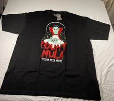 Million Dollar Motive Crewneck Black T-Shirt Size 4X Count Mula Graphic T Mens