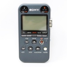 Sony PCM-M10 Linear PCM Portable Recorder 96kHz/24-bit 4GB Stereo Mics Black