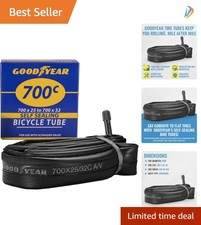 Dependable 29-Inch Butyl Rubber Bicycle Tube with Schrader Valve for Cyclists