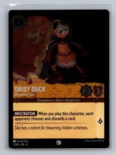 Daisy Duck - Musketeer Spy 7/204 Common Ursula's Return Lorcana Cold Foil NM