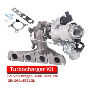 Für Seat Audi Q3 Skoda VW Turbolader Mit Dichtung Abgasturbolader 06J145713L