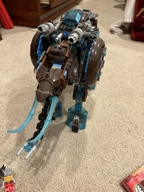 95% Complete - Lego Legends Of Chima Maula&rsquo;s Ice Mammoth Stomper 70145