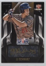 2015 Panini USA Baseball Black Gold 41/49 JJ Schwarz #JS Auto 0a7