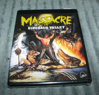 MASSACRE IN DINOSAUR VALLEY Blu-Ray (SEVERIN FILMS) Cult