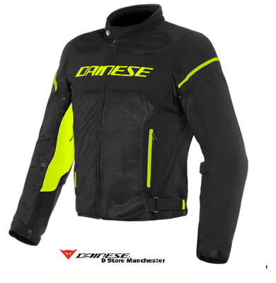 Dainese Air Frame D1 Black/Fluo-Yellow Sport Touring Urban City Mesh/Textil...