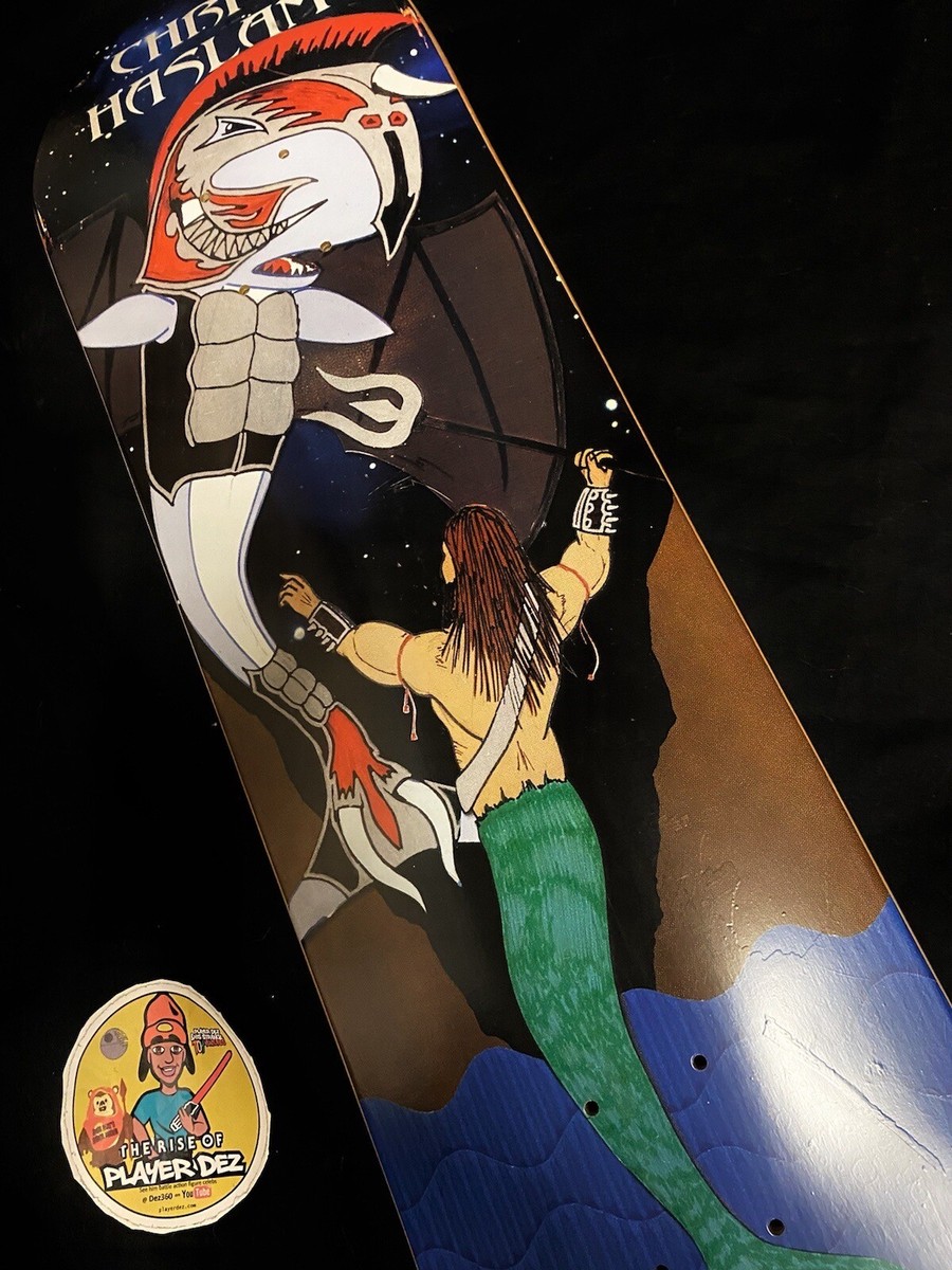 RARE Chris Haslam Moby Dick Viking Battle Pro Model Almost