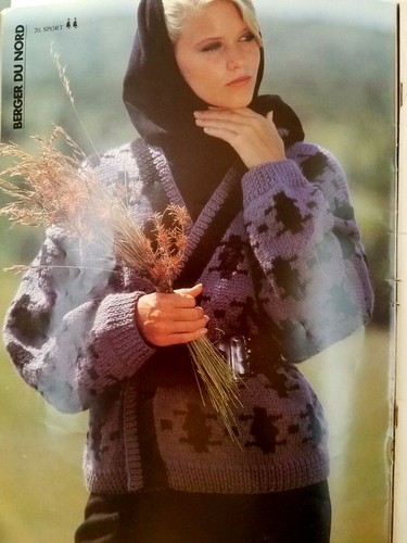MODELES #17 fashion knitting magazine 72pg + 40 designs EngIish Instructions - Bild 9 von 12