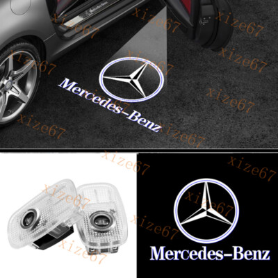 2x No Fading Car Door Light LED Projector Ghost Shadow For MB E-Coupe 2017-2022
