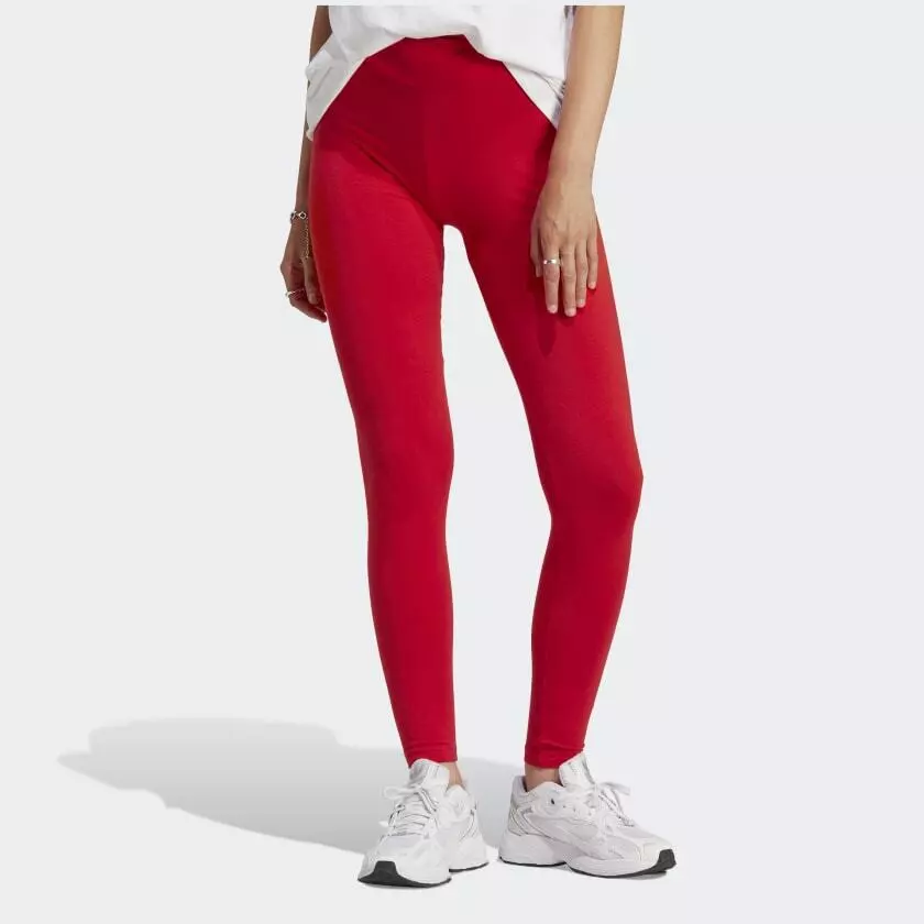 Adidas Women's Adicolor Essentials Leggings Red IA6445