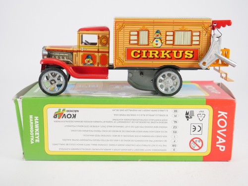 Kovap Checo N º 0595 Camión Cirkus Se Inclina Tipo De 1924 Chapa 1/32 Nuevo Box - Imagen 5 de 12