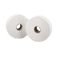 Mini Jumbo White 2-Ply Toilet Roll 150m (Pack of 12) J26150NDS - Image 1 of 1