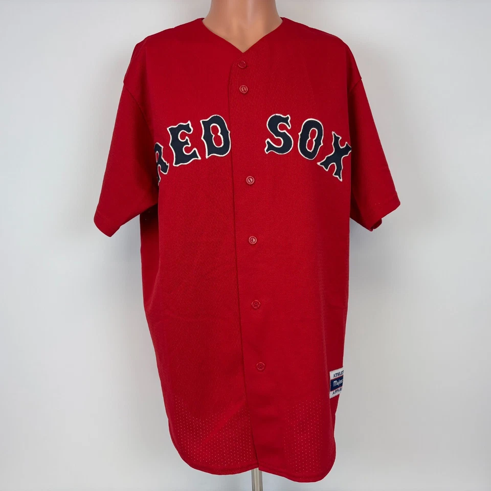 Vintage 90s Nomar Garciaparra Jersey Mens XL Boston Red Sox MLB Baseball Sewn - Image 4 of 4