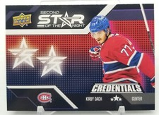 2022-23 UD Credentials KIRBY DACH Second Star of the Night Montreal Canadiens