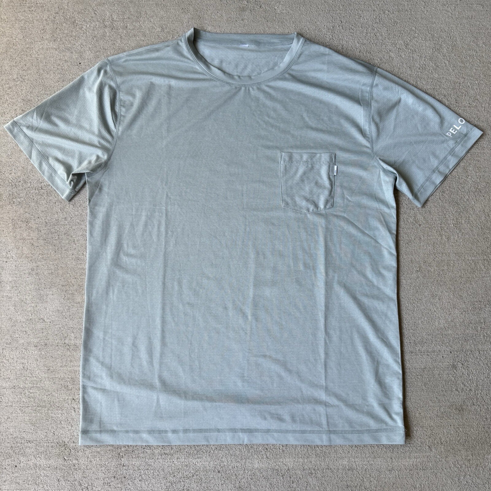 Vuori Peloton Tradewind Performance T Shirt Workout Gym Mint Green Size L? READ*