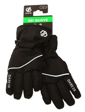 Dare 2B Youth Boy's 11-12 Yrs Black Winter Sports Gloves Insulated Water Repel