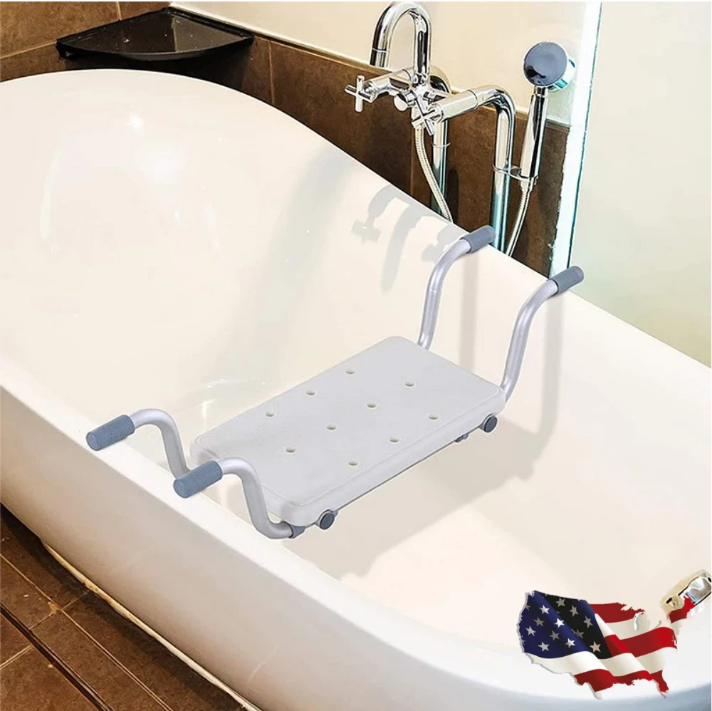 Non slip Adjustable Bath Seat Medical Bathroom Chair Safety Bath Tub ShowerBench