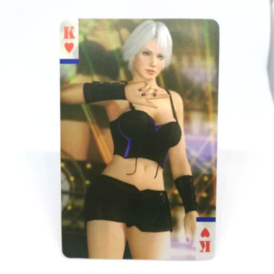 Christy K heart DEAD OR ALIVE 5 Ultimate Playing Cards KOEI TECMO PS3 BOX360