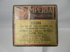 You Know You Belong to Somebody Else , Marimba Waltz , Piano Word Roll - PR2