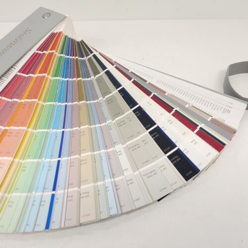 Sherwin Williams Paint Swatches Chip Fan Book Samples 2018 - Picture 3 of 5