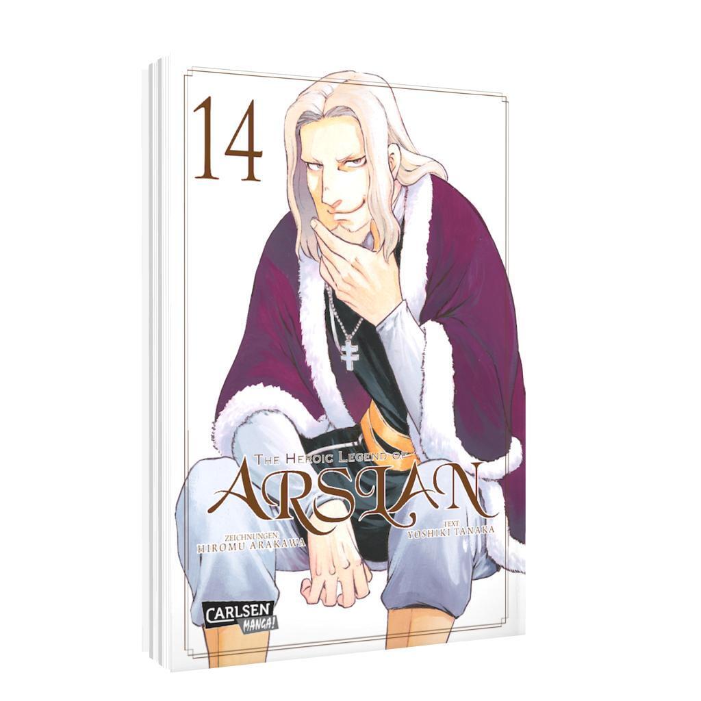 Thumbnail - The Heroic Legend Of Arslan 14 Hiromu Arakawa