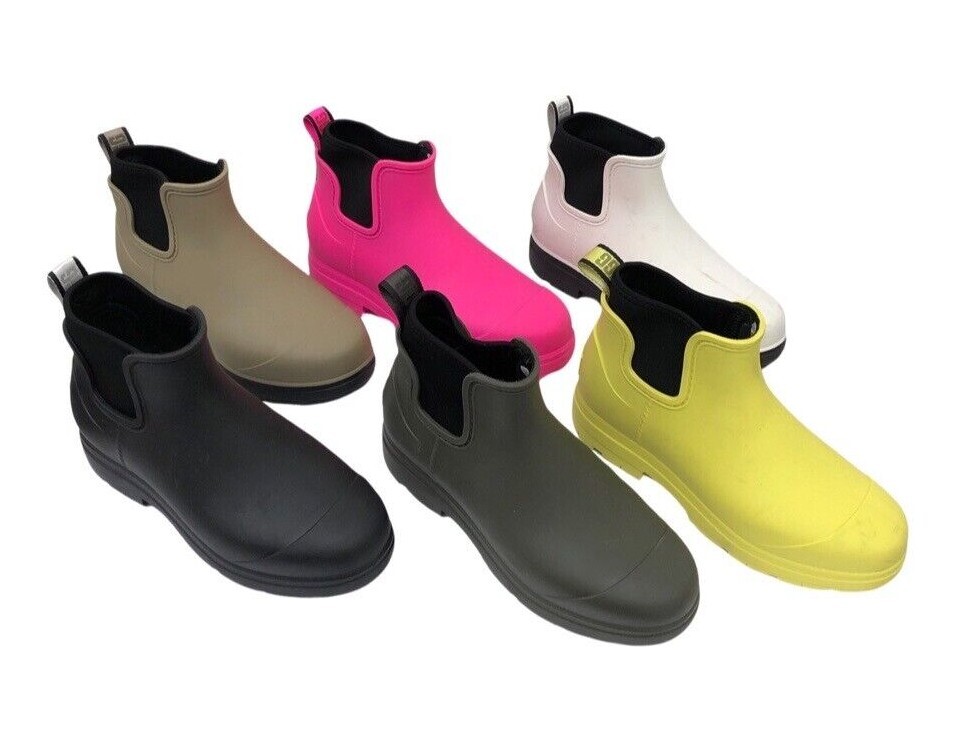 UGG Women's Droplet Chelsea Waterproof Rain Boots 1130831